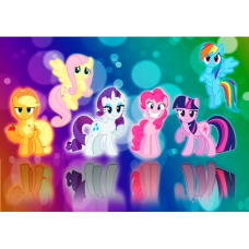 A4MLP4 Vafa My little pony Micul meu ponei 30X20cm